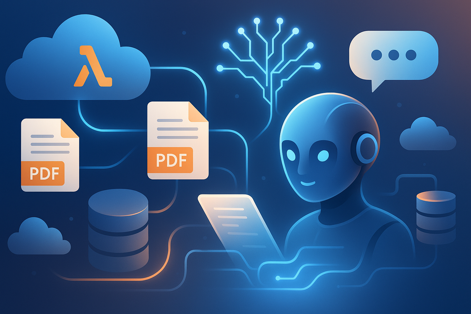 AI-Powered Document Summarizer & Chat System Architecture